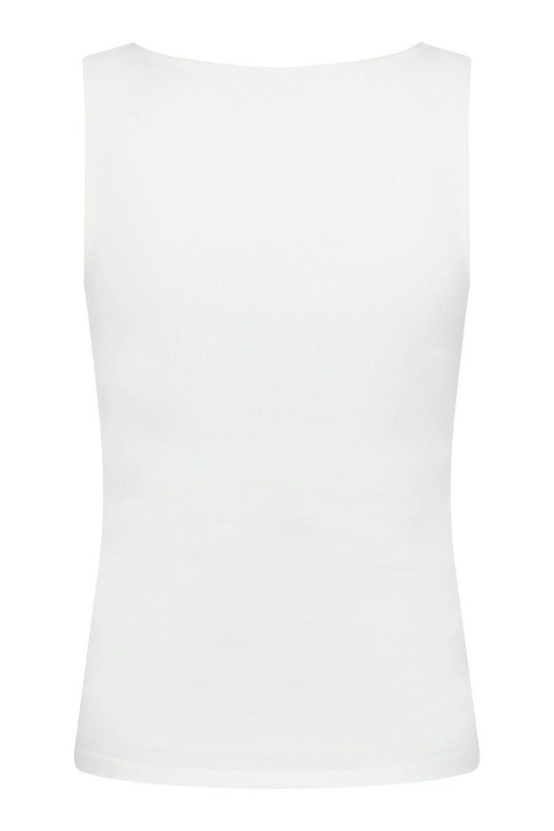 Neo Noir - Top - Sophia Jersey Top - Off White