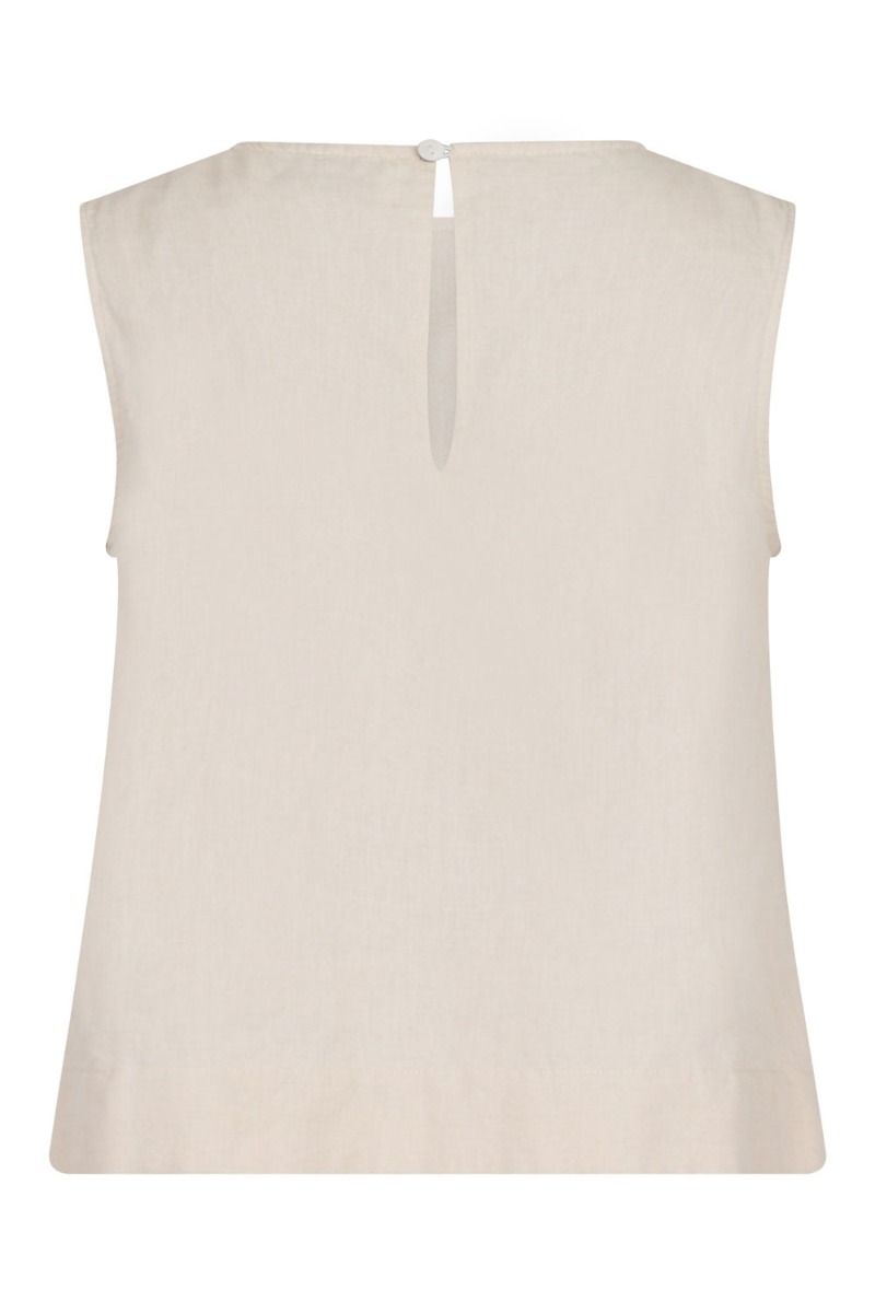 Neo Noir - Top - Svetlana Linen Top - Sand