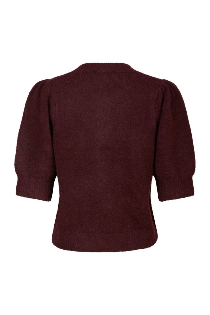 Neo Noir - Cardigan - Trudy Knit Cardigan - Wine