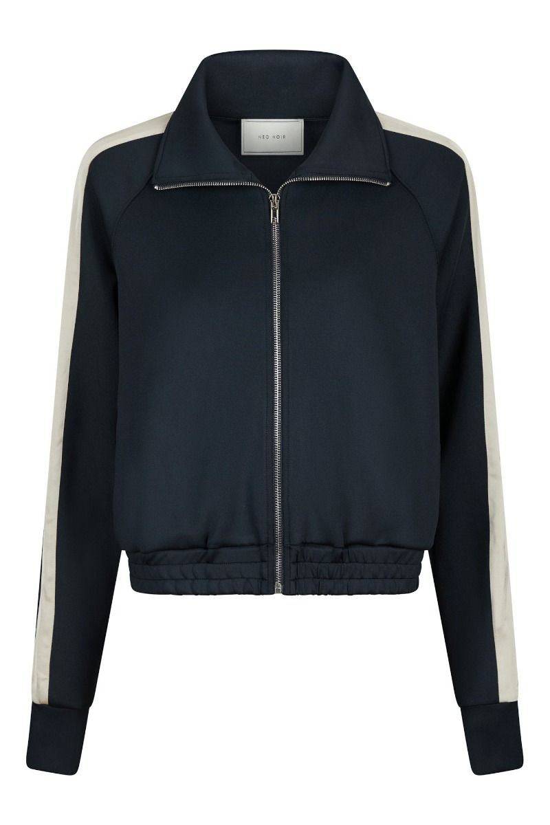Neo Noir - Bluse - Vera Track Suit Blouse - Navy