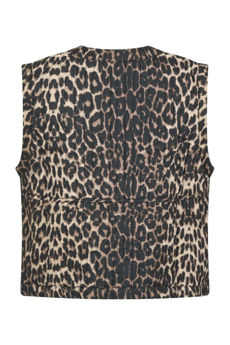 Neo Noir - Vest - Crissa Leo Vest - Leopard