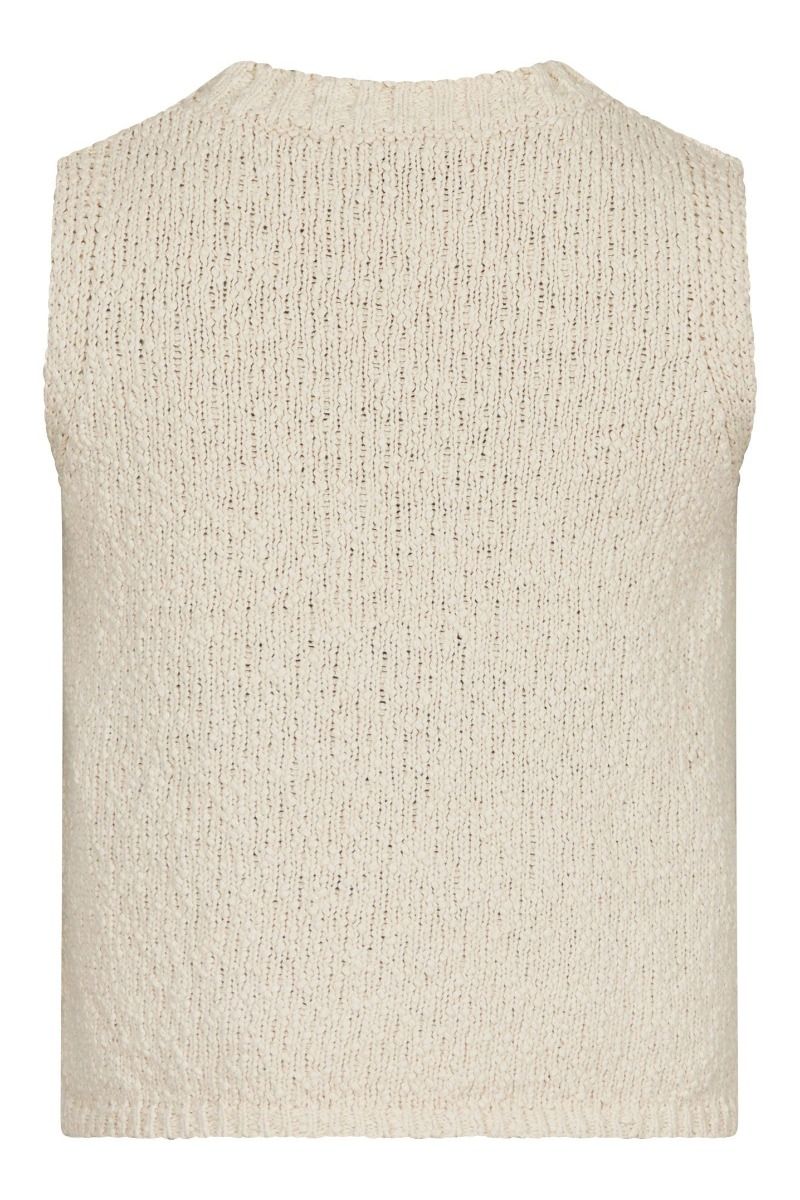 Neo Noir - Vest - Virena Knit Vest - Sand