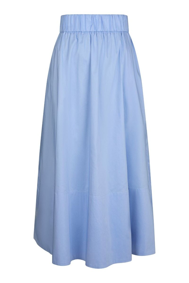Neo Noir - Nederdel - Yara Poplin Skirt - Sky Blue 