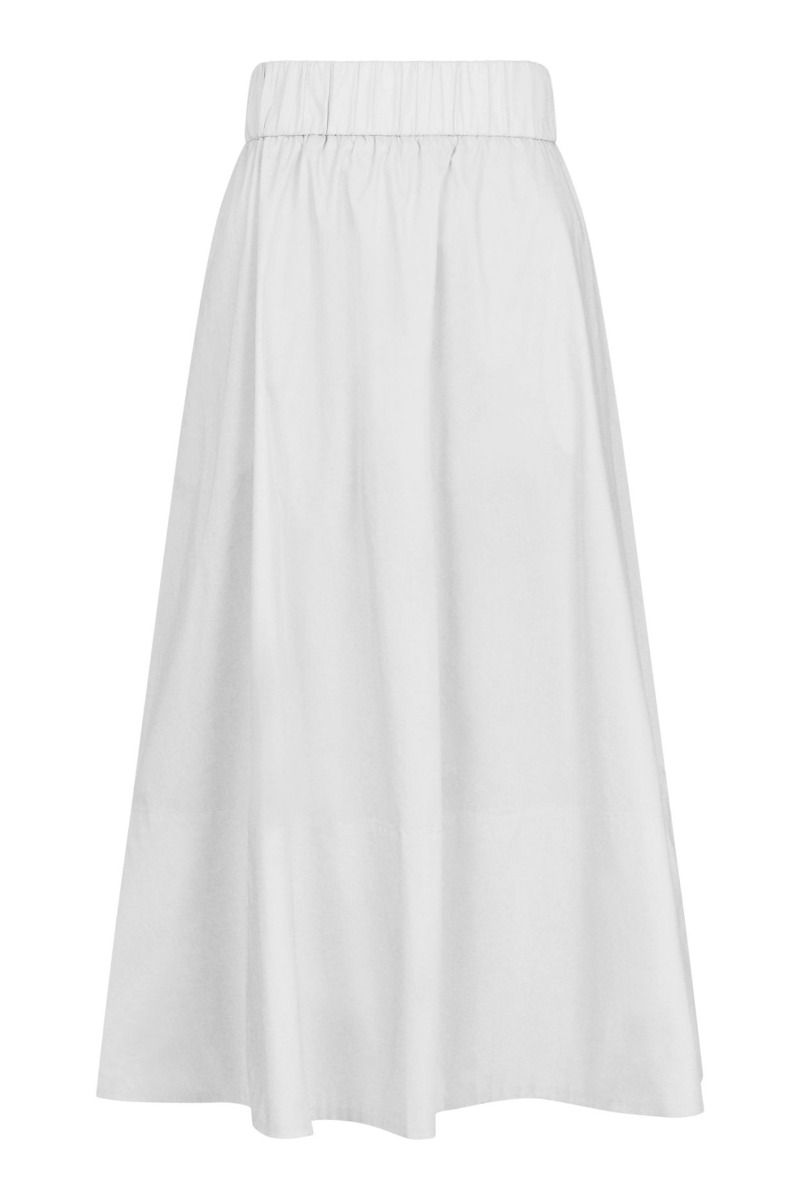 Neo Noir - Nederdel - Yara Poplin Skirt - White