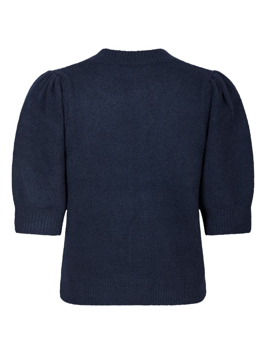 Neo Noir - Cardigan - Trudy Embroidery Knit Cardigan - Navy