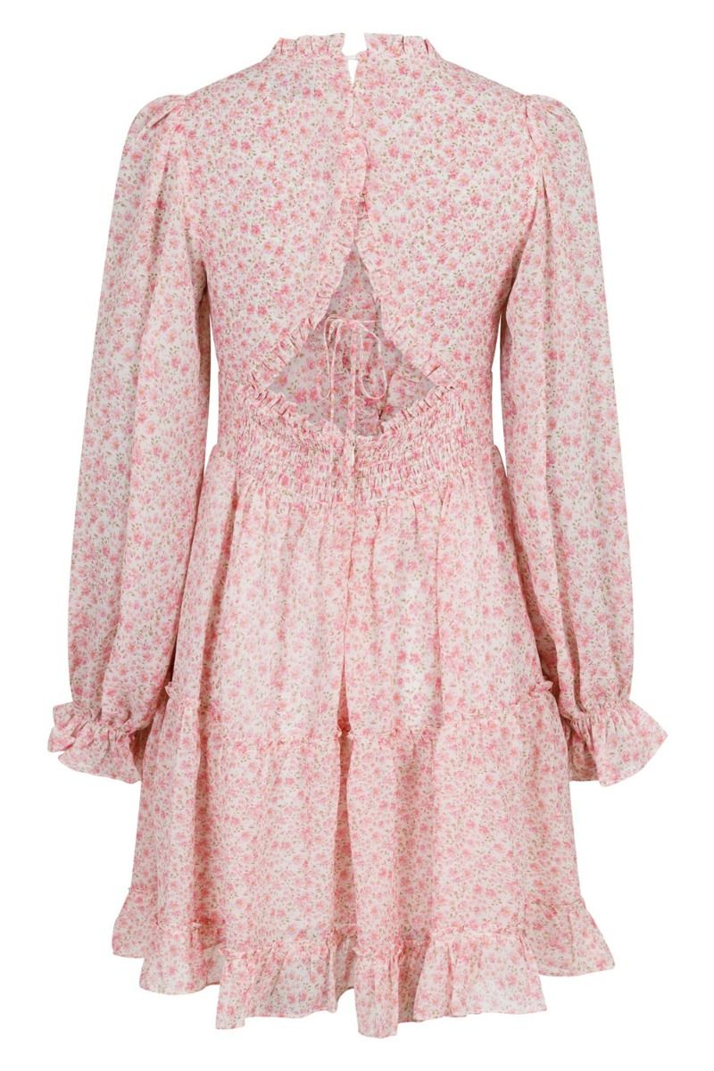 Neo Noir - Kjole - Miller Romance Flower Dress - Rose