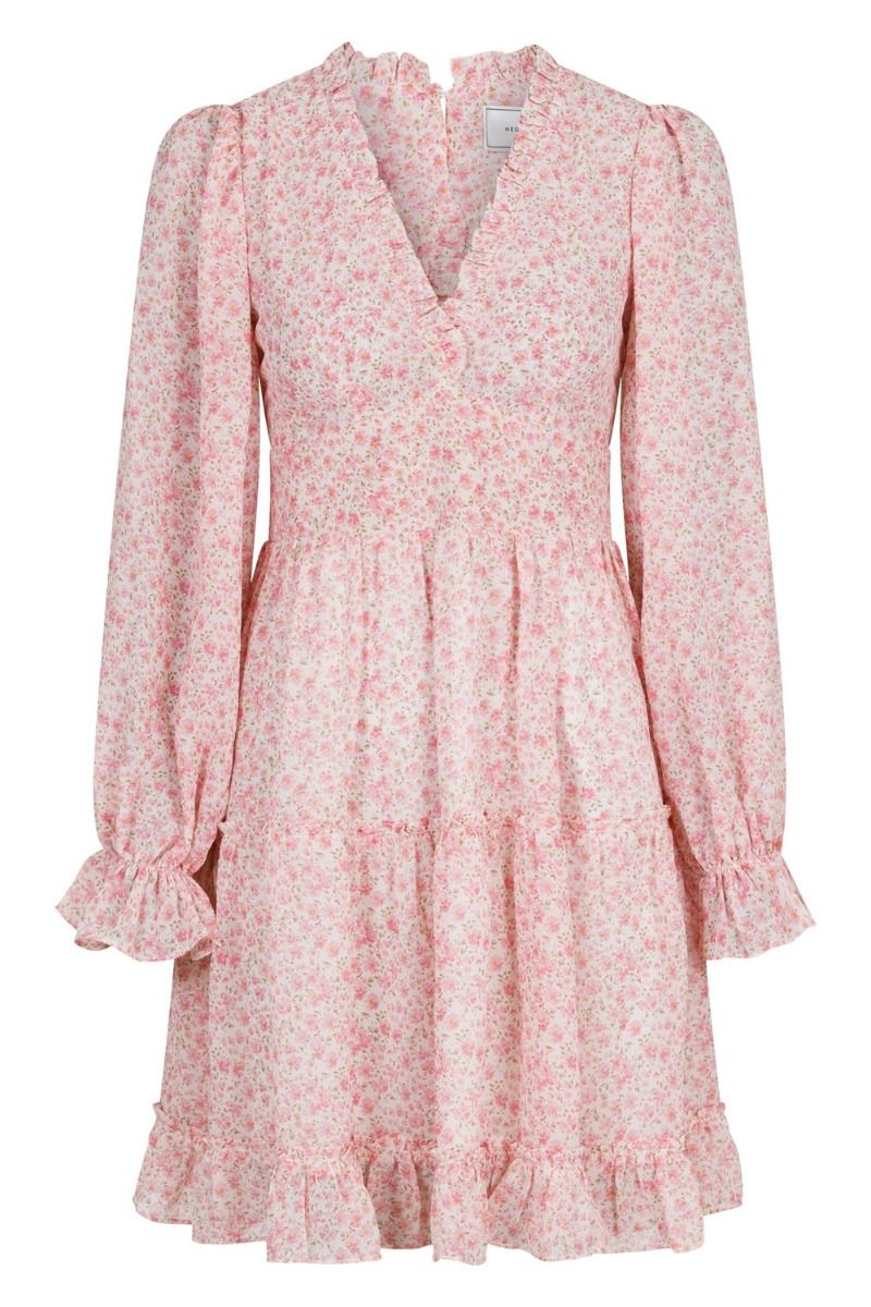 Neo Noir - Kjole - Miller Romance Flower Dress - Rose