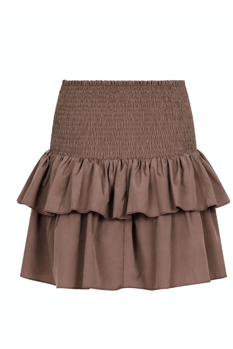 Neo Noir - Nederdel - Carin R Skirt - Dusty Brown