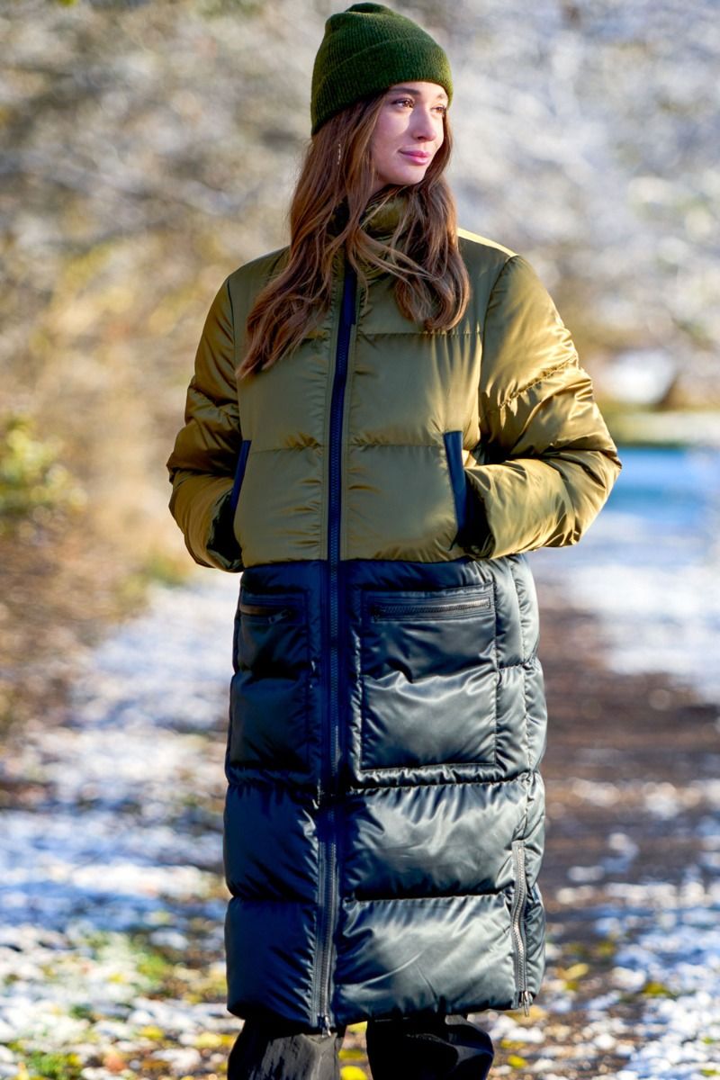 Noella - Jakke - Nari Puffer Coat - Army Mix