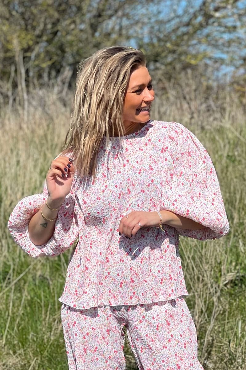 Noella - Bluse - Antwerpen Blouse - Pink Mix