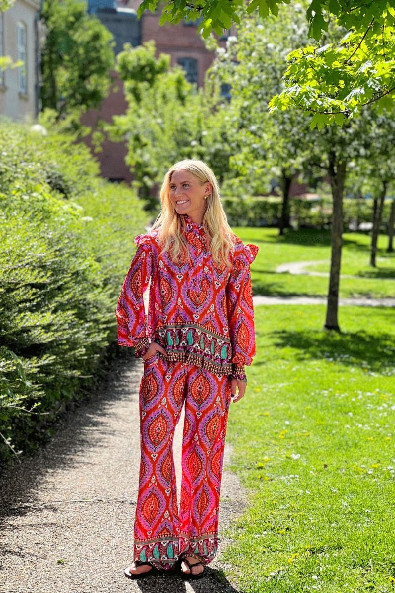 Noella - Bluse - Reno Blouse - Trisha Print