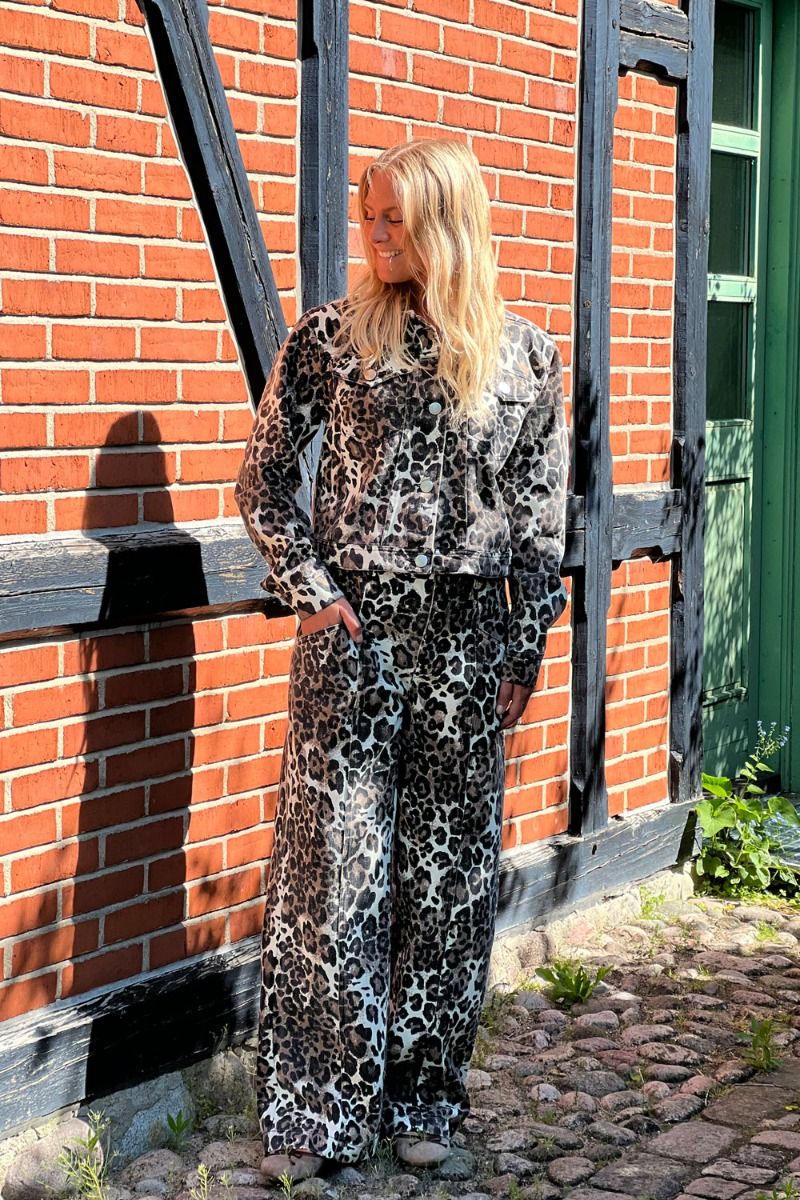 Noella - Bukser - Stormy Jeans - Taleah Print