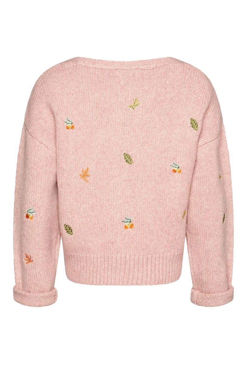 Noella - Cardigan - Erika Knit Cardigan - Rose