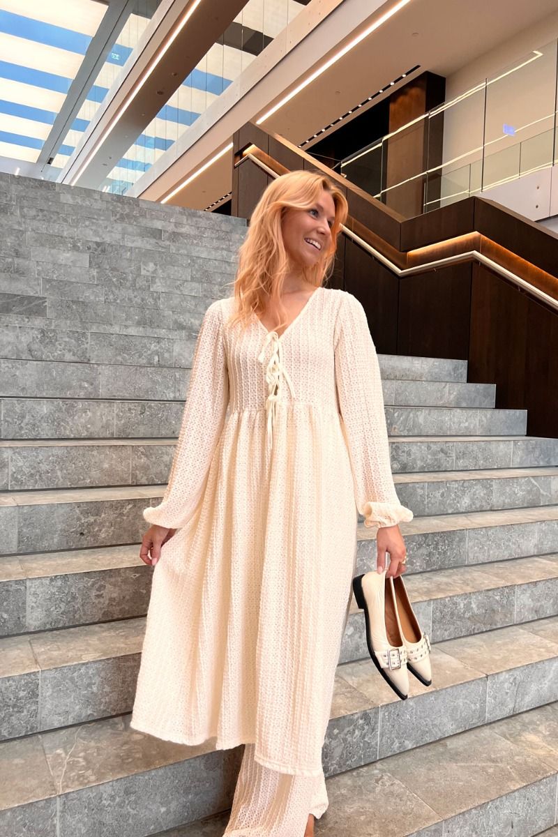 Noella - Cardigan - Rio Tie Dress - Cream