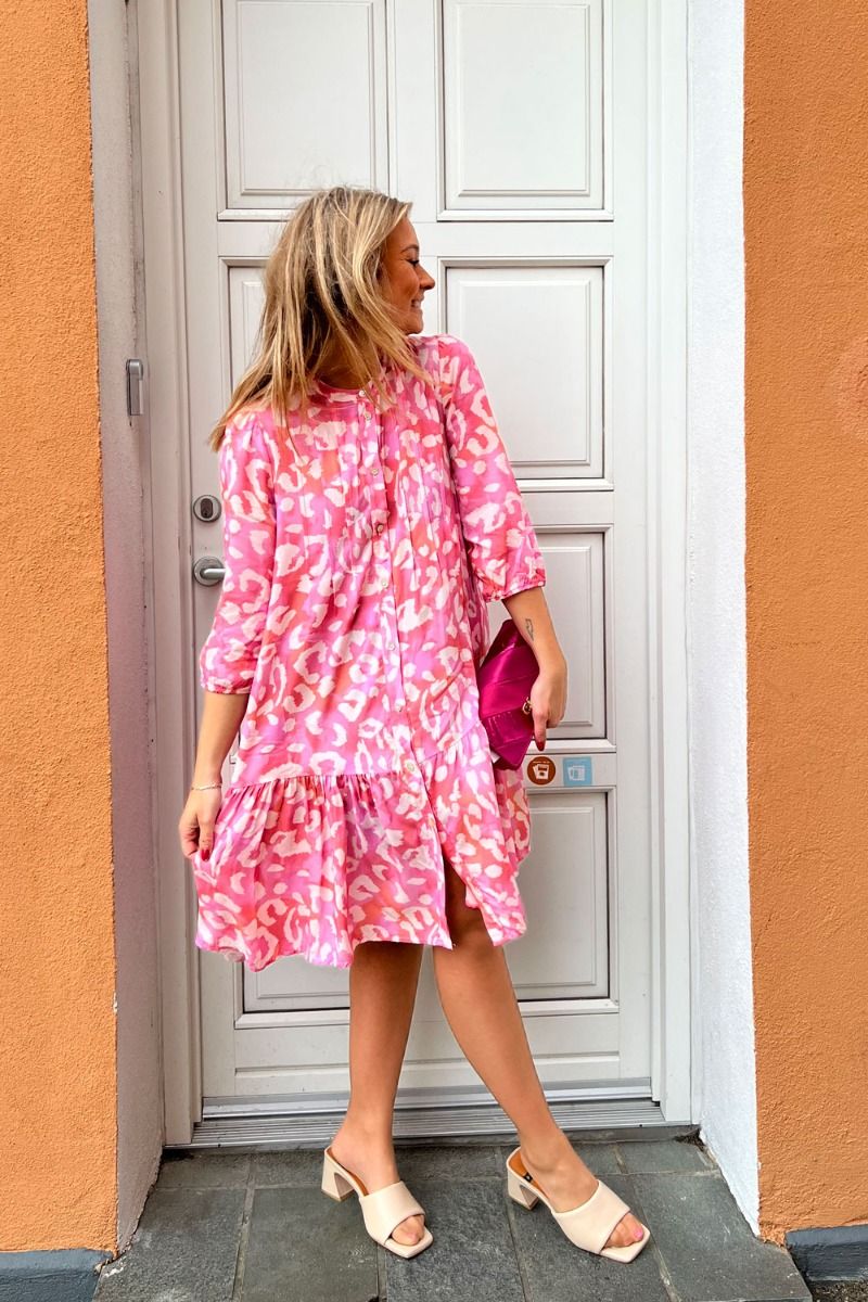 Noella - Kjole - Imogene Shirt Dress - Pink Mix
