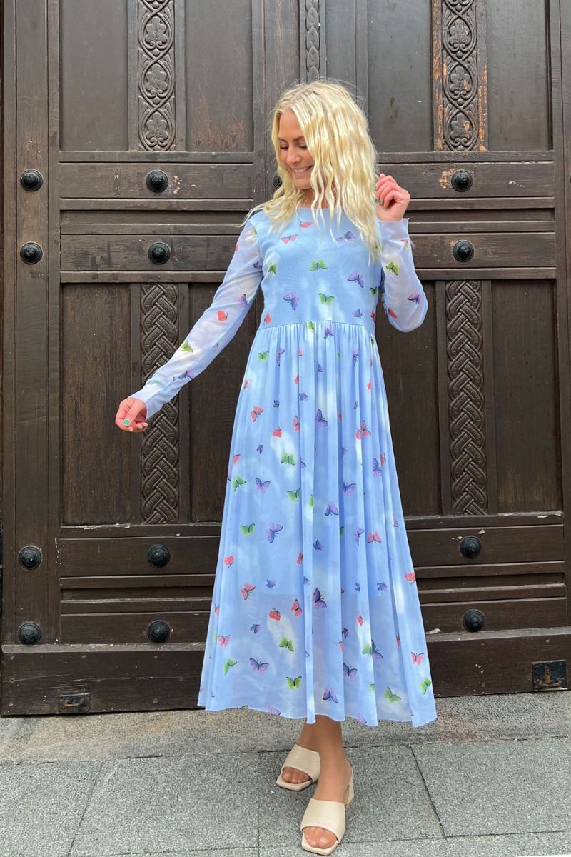 Noella - Kjole - Lola Dress - Butterfly Print