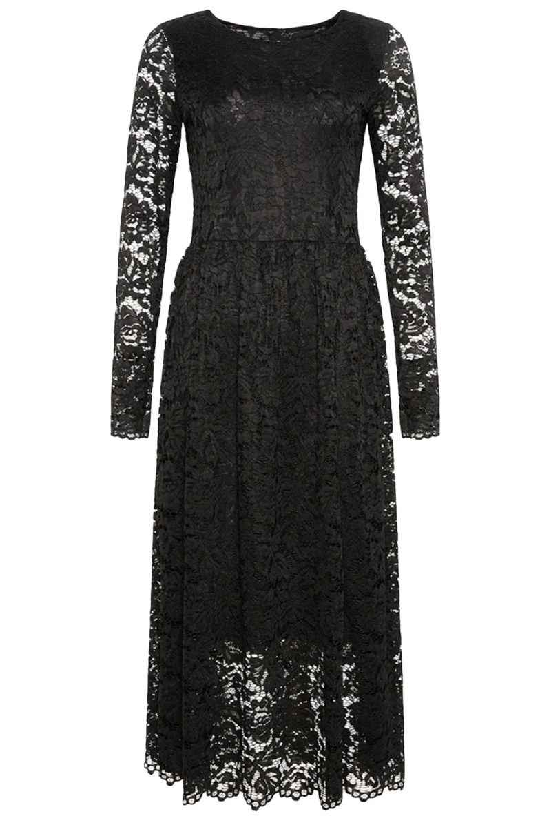 Noella - Kjole - Lola Lace Dress - Black