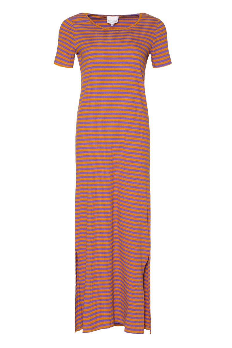 Noella - Kjole - Luelle Dress SS - Lilac/Orange