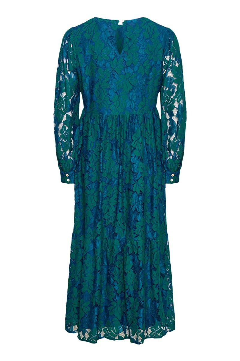 Noella - Kjole - Macenna Dress - Blue/Green