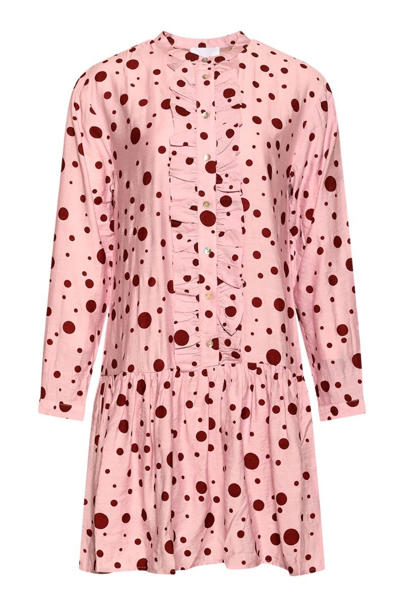 Noella - Kjole - Nia Frill Dress - Pink