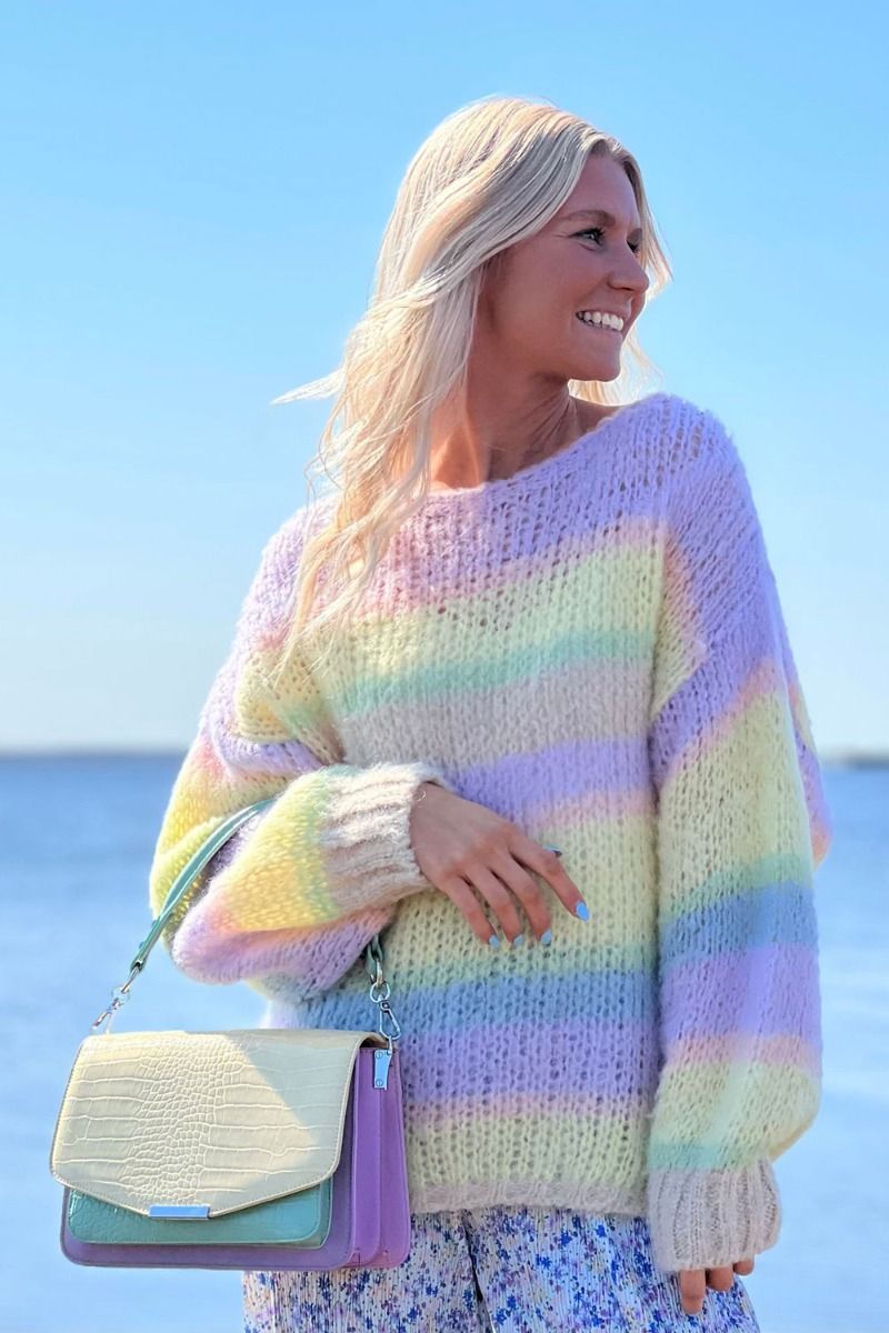 Noella - Strik - Ella Knit Sweater - Pastel Mix
