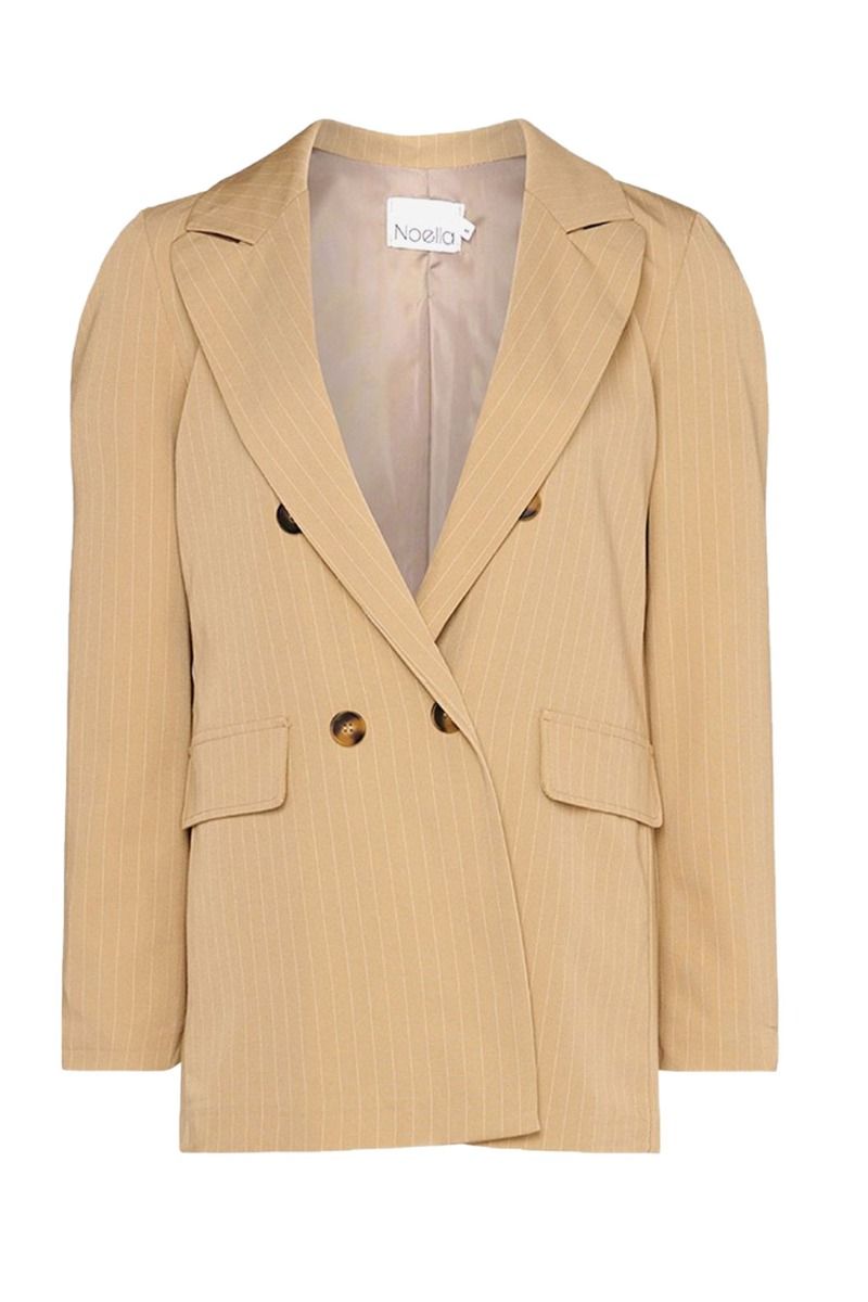 Noella - Blazer - Forte Blazer - Beige Pinstripe
