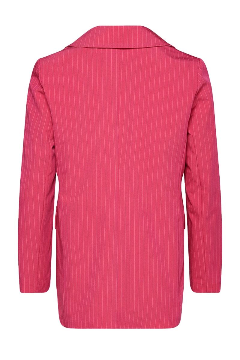 Noella - Blazer - Forte Blazer - Pink Pinstripe