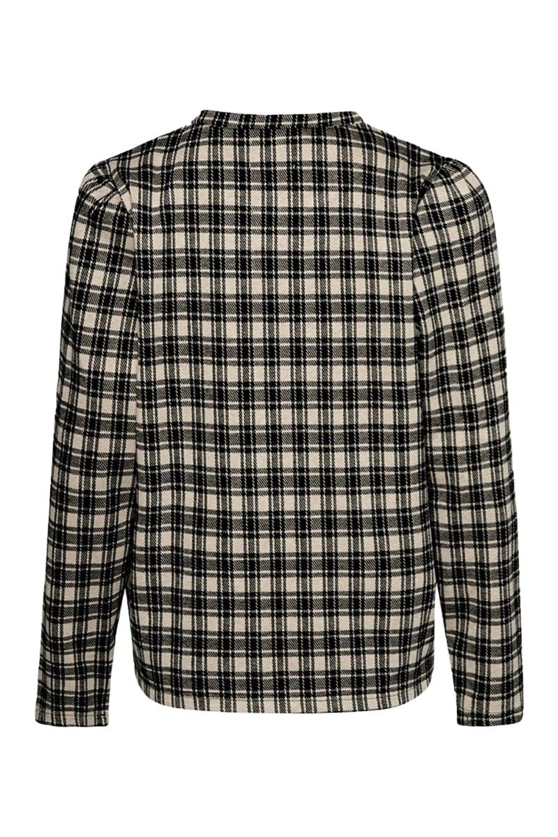 Noella - Bluse - Flow Sweatshirt - Camel Check