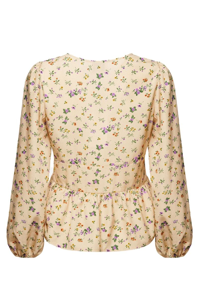 Noella - Bluse - Patty Blouse - White Flower