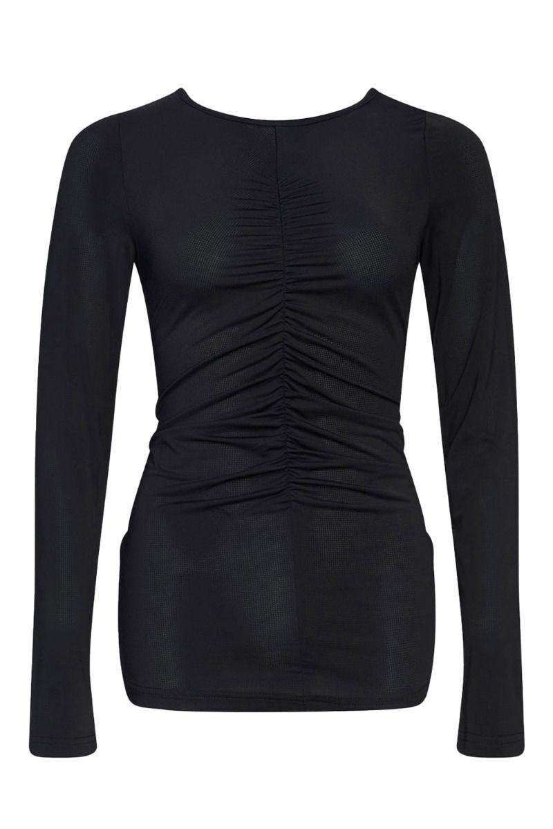 Noella - Bluse - River LG Sleeve Blouse - Black