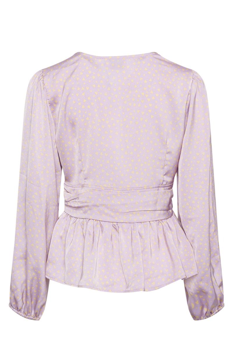 Noella - Bluse - Ryder Patty Blouse - Lavender Heart
