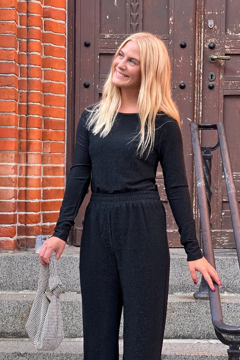 Noella - Bluse - Tess L/S Blouse - Black