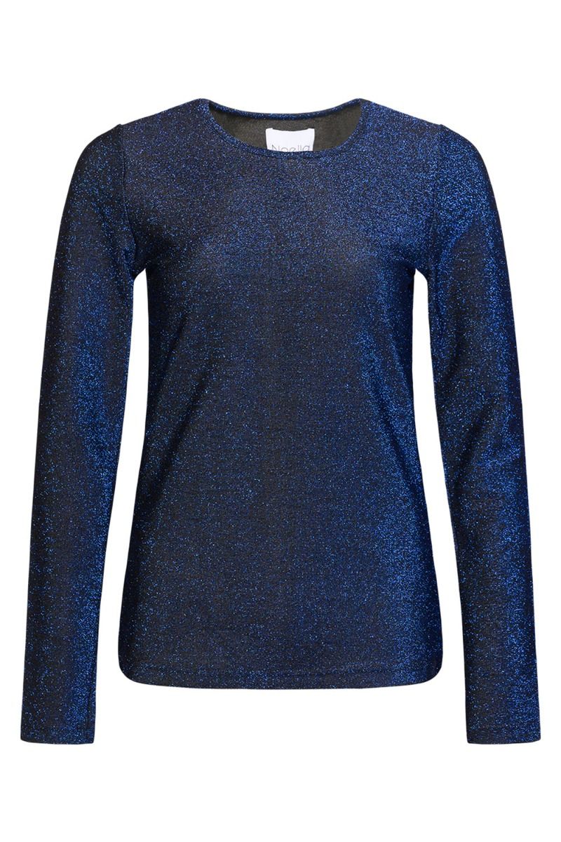 Noella - Bluse - Tess L/S Blouse - Blue