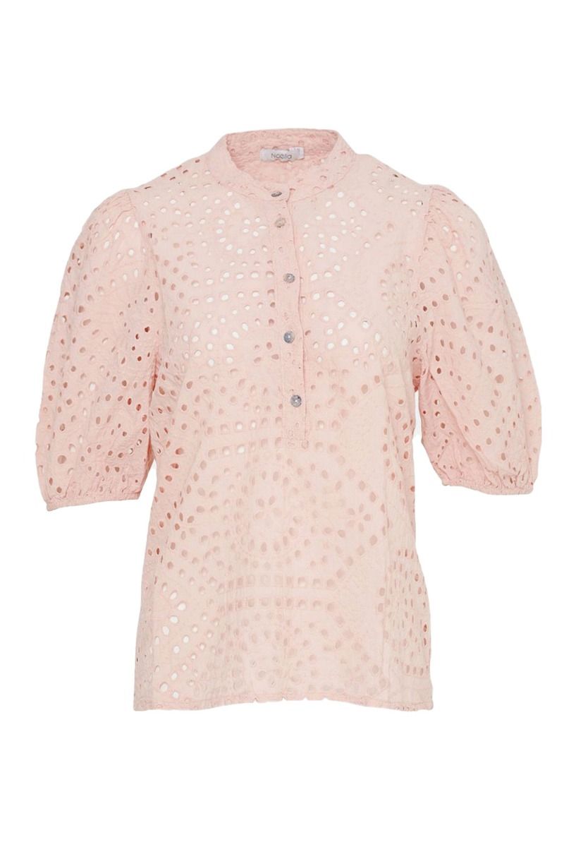 Noella - Bluse - Wakka Blouse Broderi Anglaise - Rose