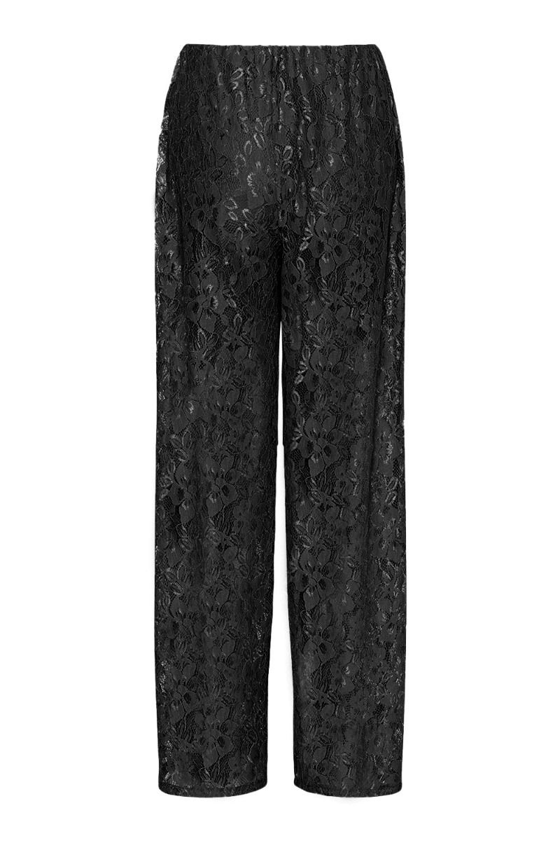 Noella - Bukser - Bristol Lace Pants - Black