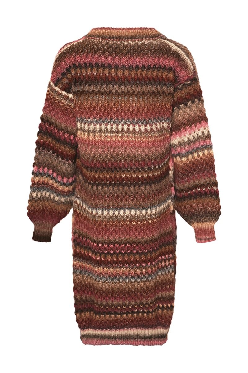 Noella - Cardigan - Gio Knit Cardigan - Rust Mix