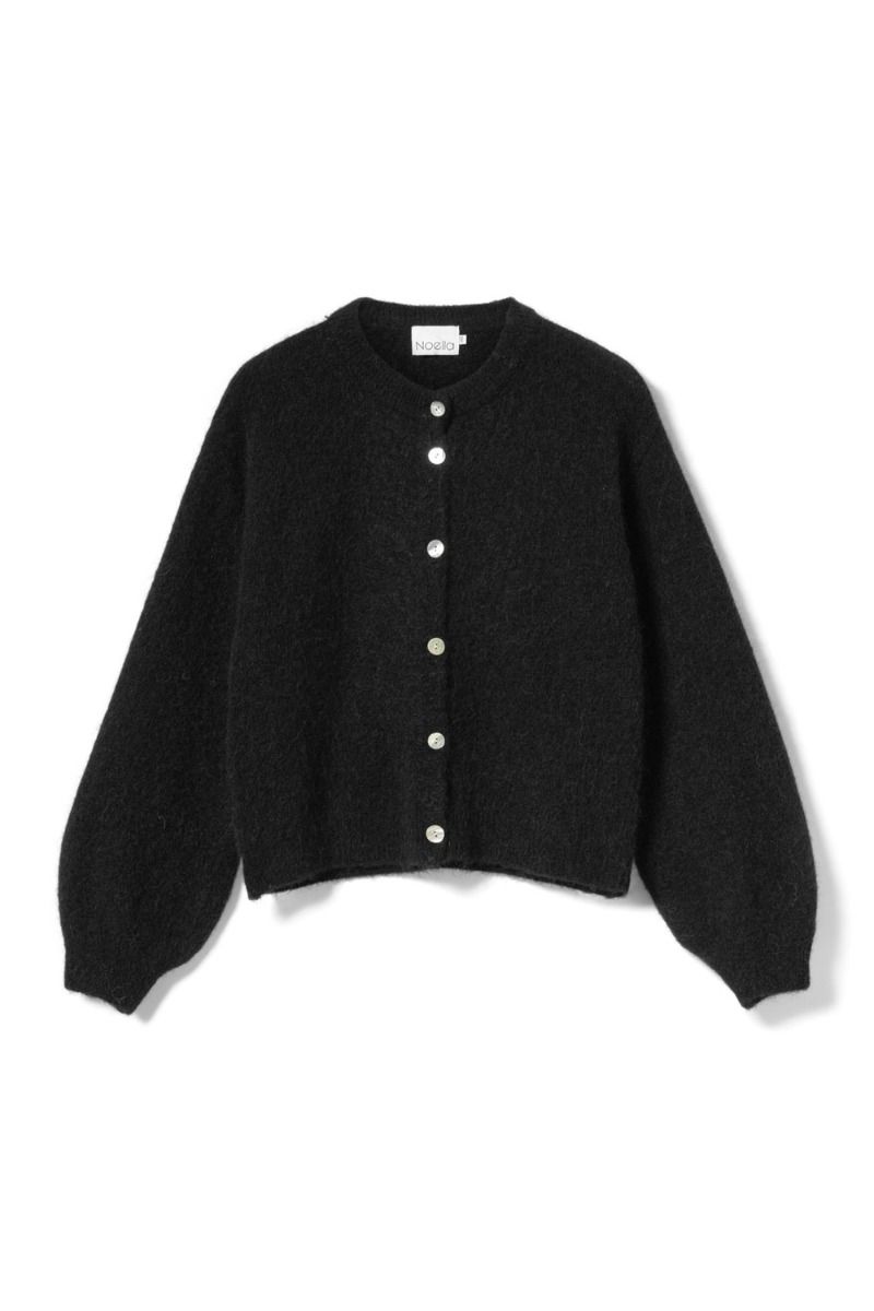 Noella - Cardigan - Kae Knit Cardigan - Black