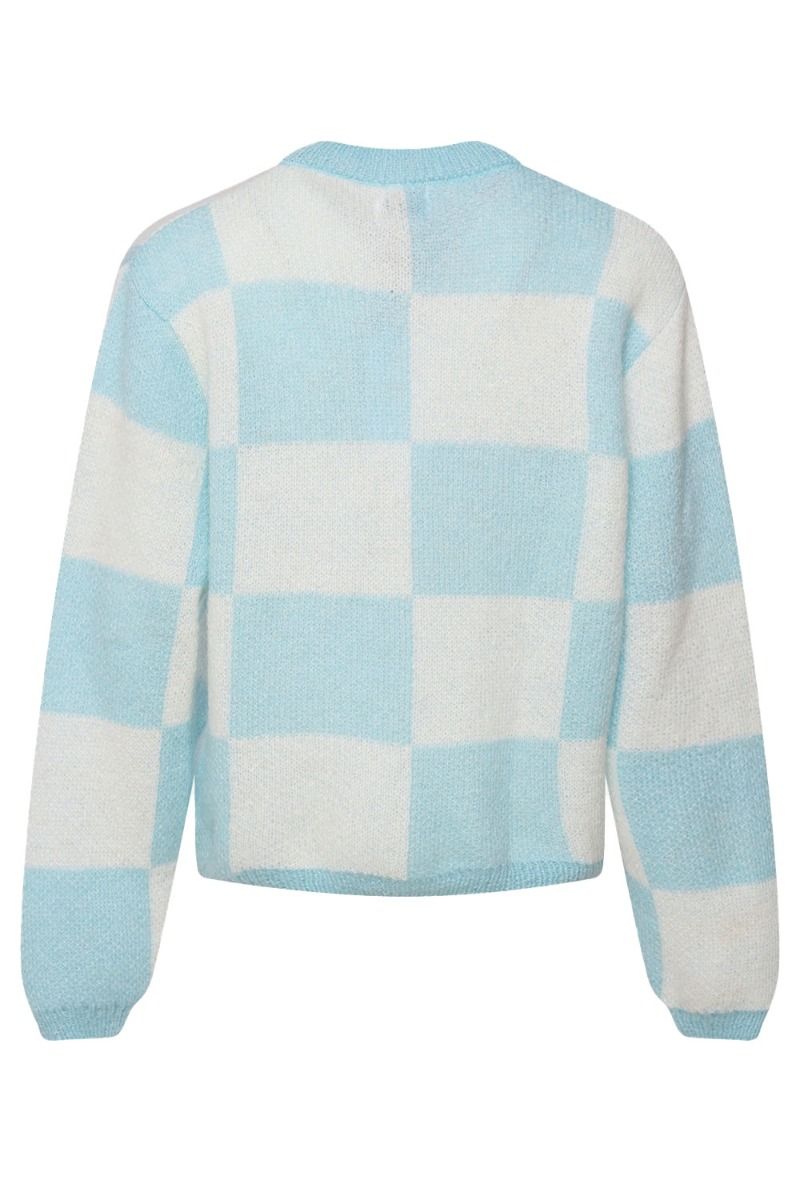 Noella - Cardigan - Kiana Knit Cardigan - Light Blue