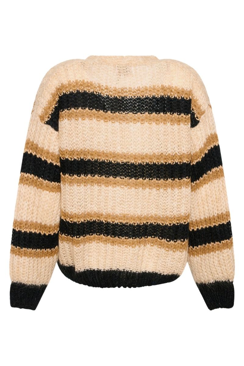 Noella - Cardigan - Pacific Knit Cardigan - Camel Mix