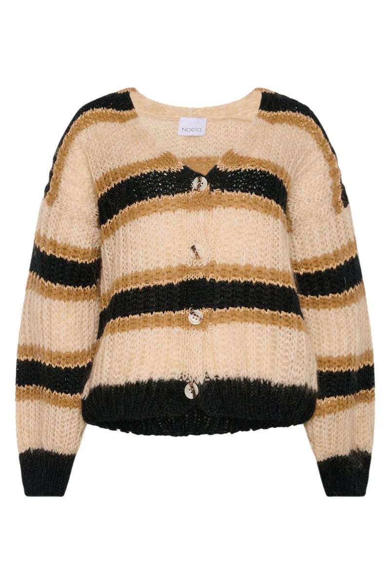 Noella - Cardigan - Pacific Knit Cardigan - Camel Mix