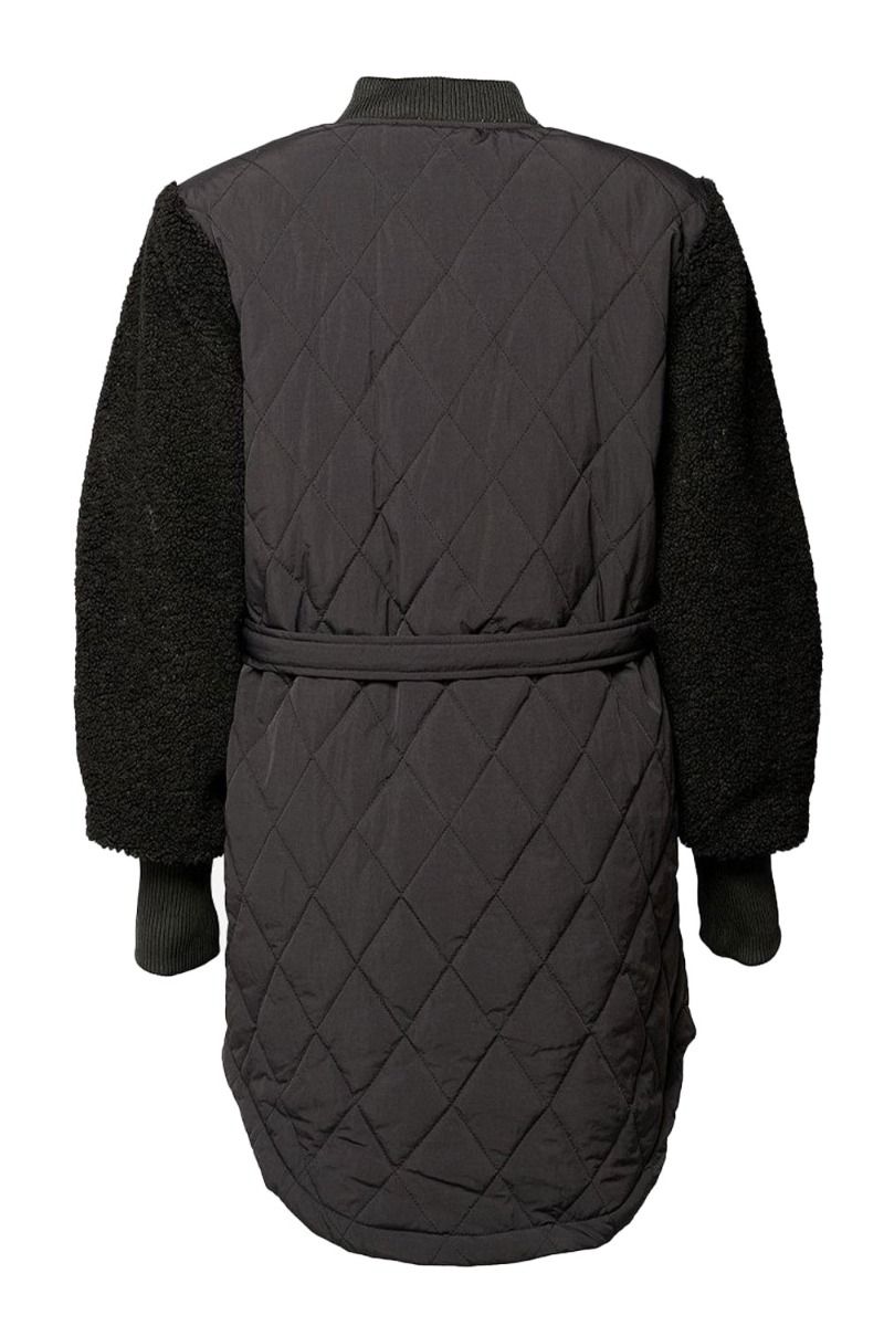 Noella - Jakke - Esme Pile Jacket Solid - Black