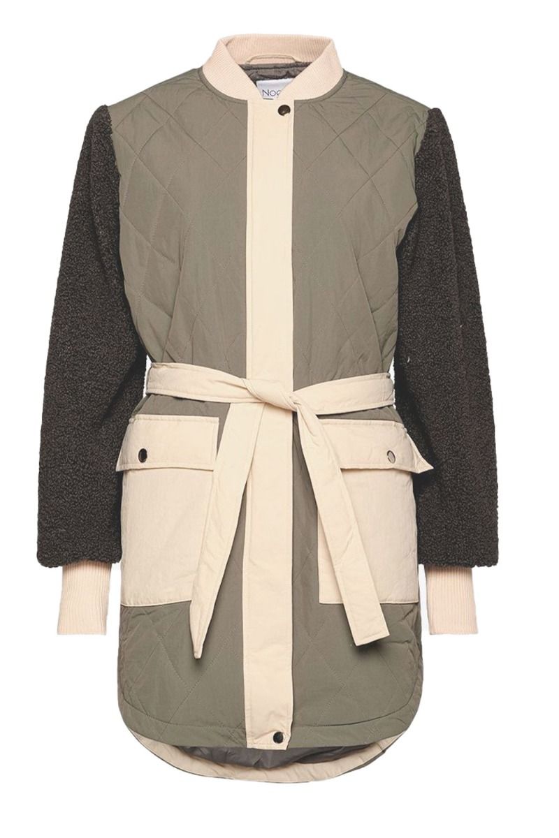 Noella - Jakke - Esme Pile Jacket - Grey Mix