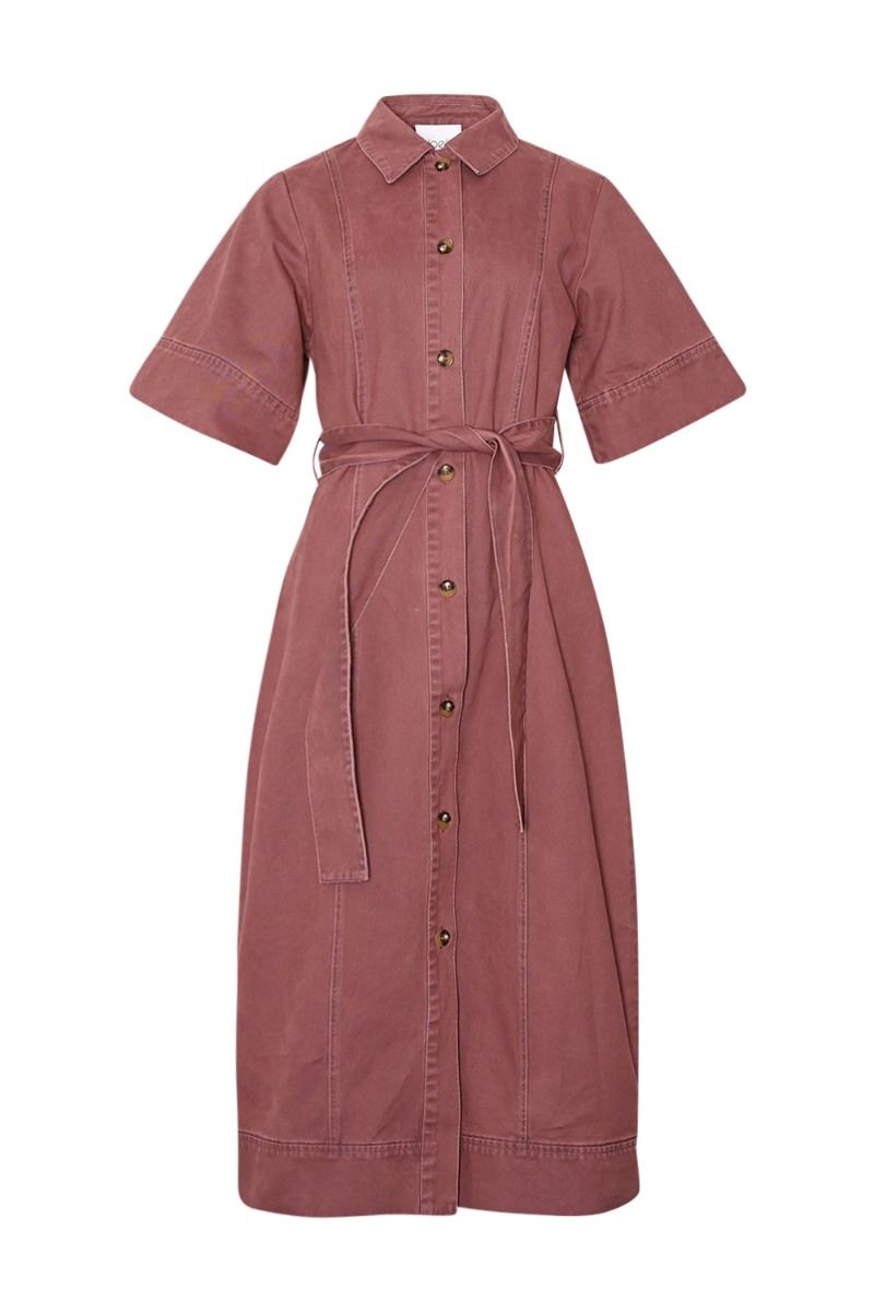 Noella - Kjole - Keisley Dress - Crushed Berry