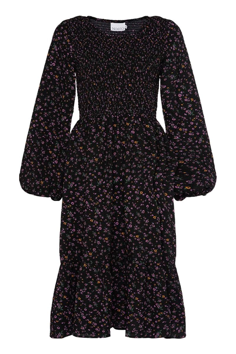 Noella - Kjole - Harper Dress - Lilac/Orange Mix