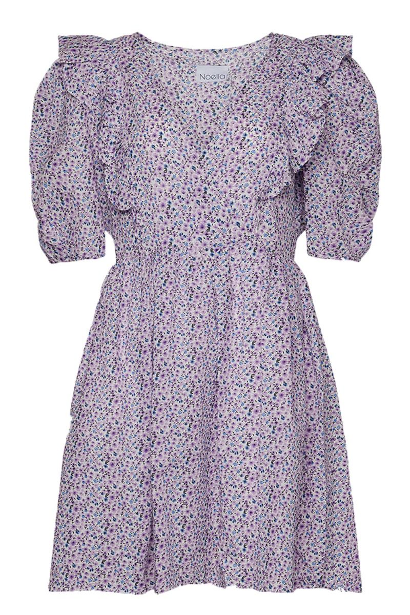 Noella - Kjole - Jace Dress Cotton - Lavender Flower