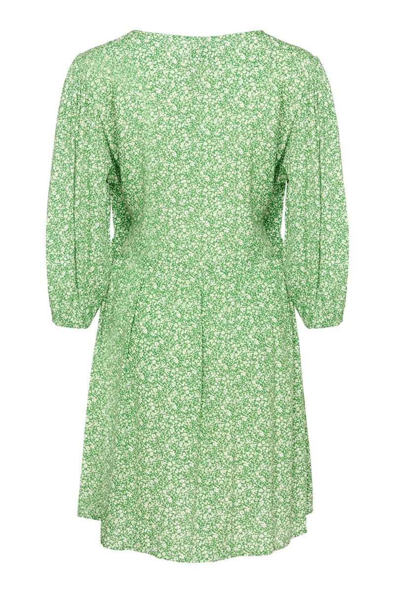 Noella - Kjole - Janet Dress - Green Flower