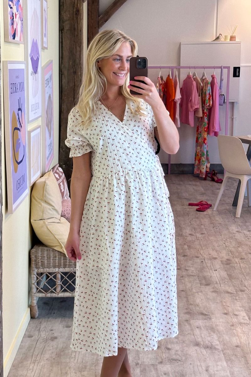 Noella - Kjole - Jenny Dress - Red