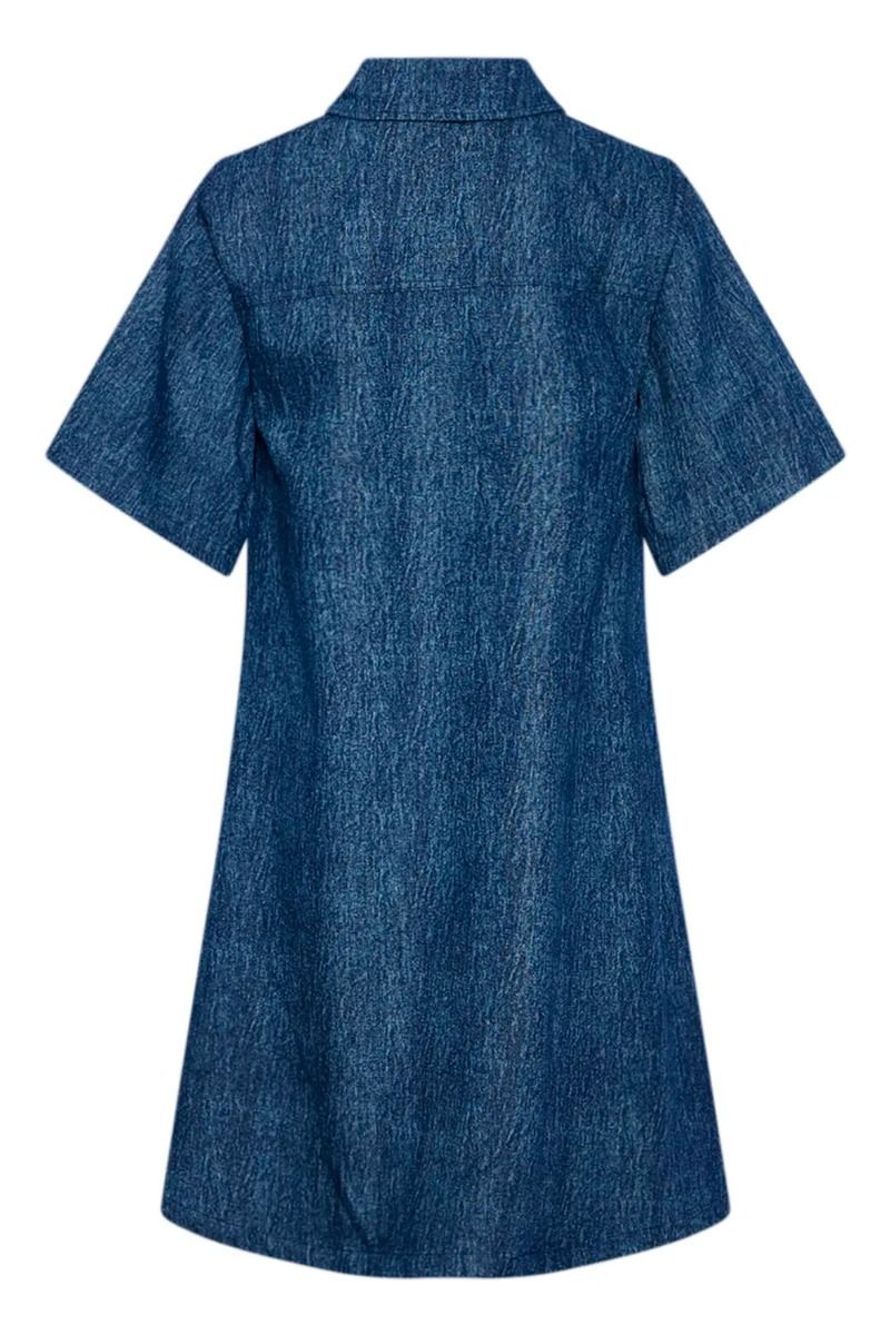 Noella - Kjole - Jozie Dress - Blue Snow Wash