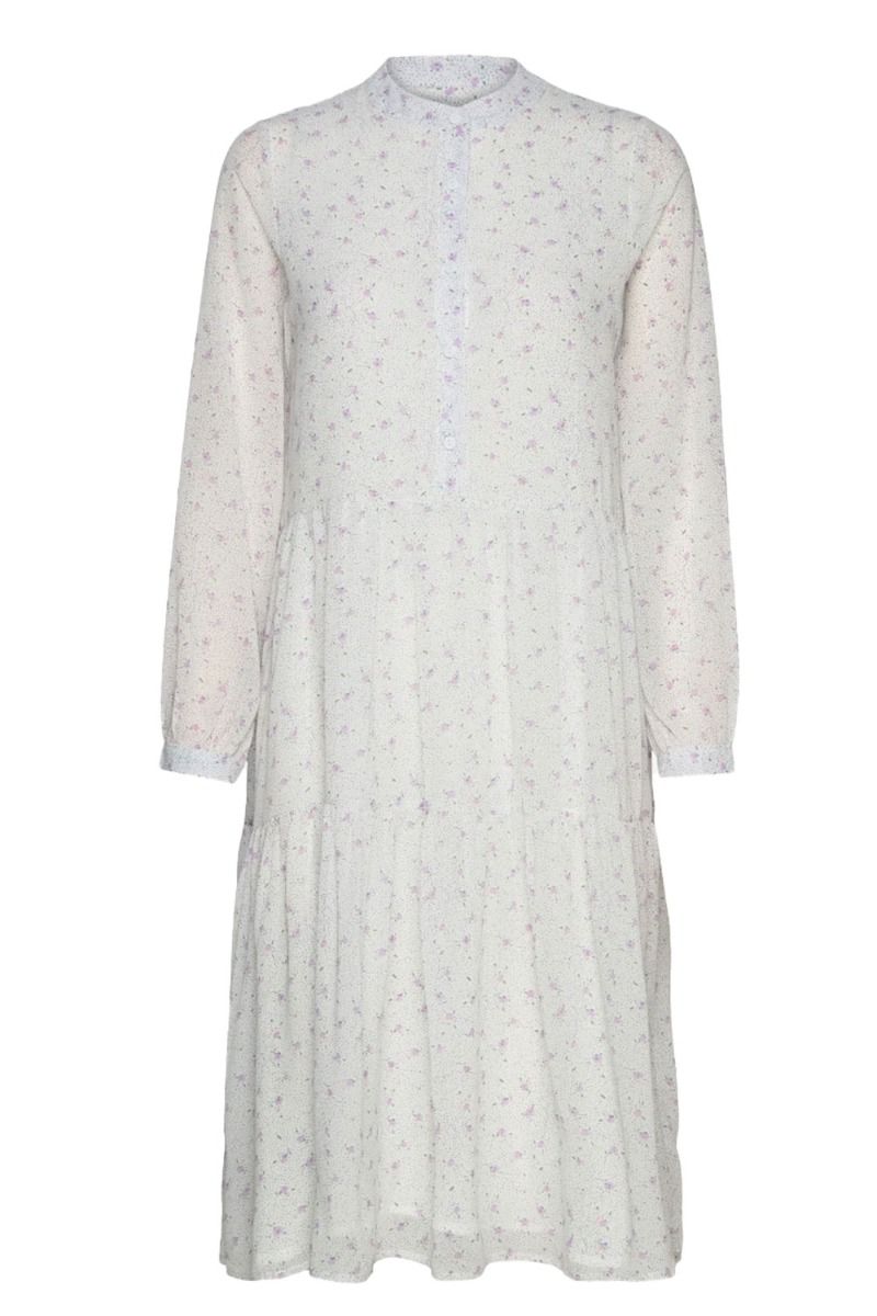 Noella - Kjole - Lipe Dress - Blue Dot Flower