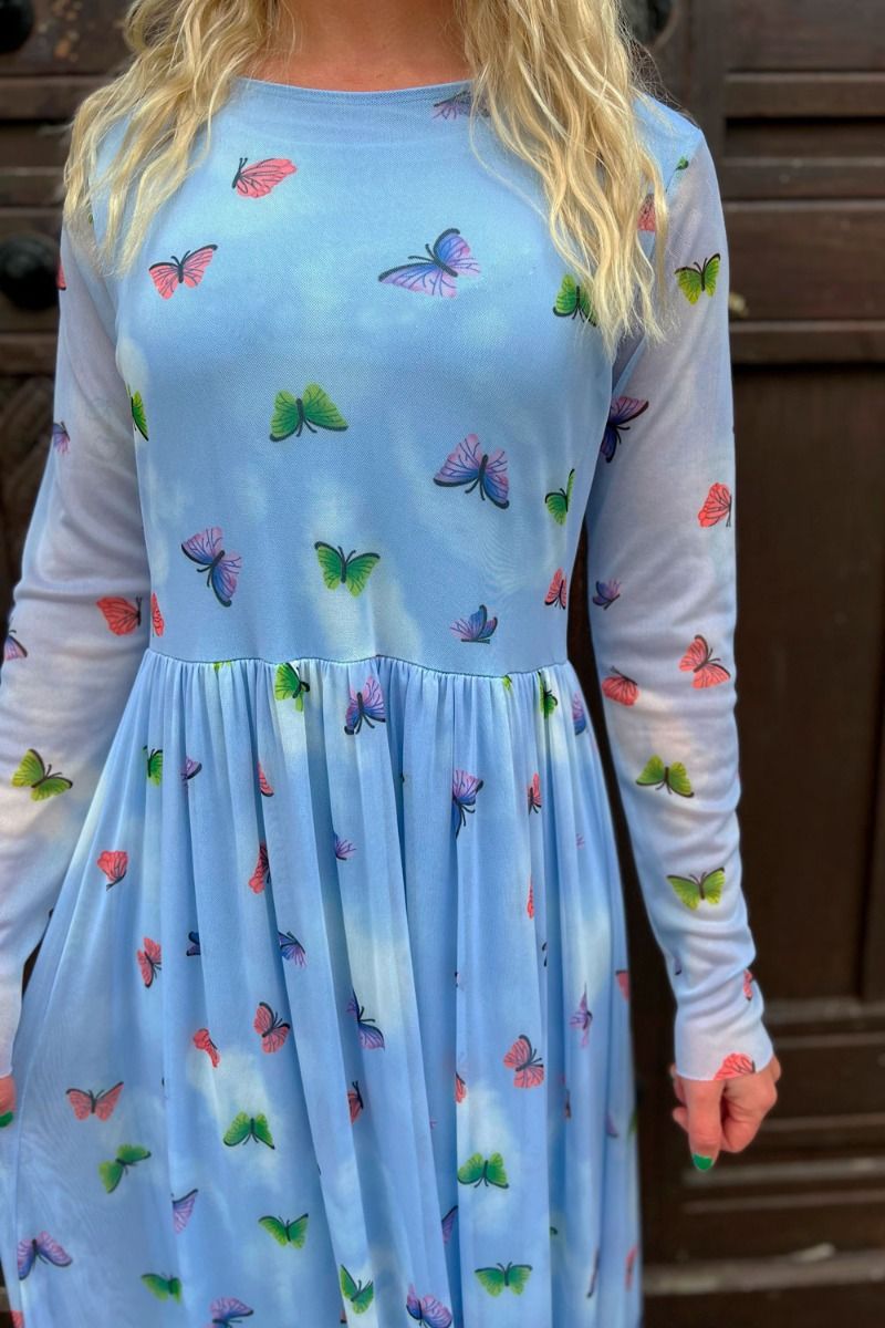 Noella - Kjole - Lola Dress - Butterfly Print